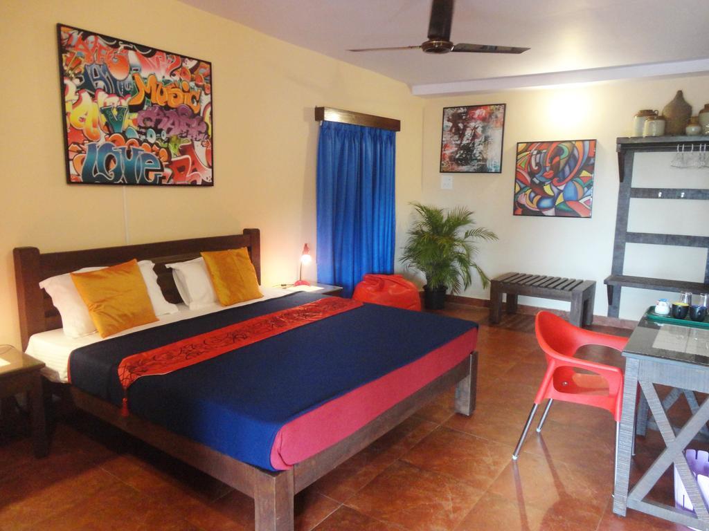 The Yuppi Hippi Hideout Hotel อันจูนา ห้อง รูปภาพ